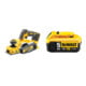 Set DeWalt Akku-Hobel 82mm, 18 V (Basisversion) - DCP580NT-XJ (ohne Akku/Lader) + Ersatz-Akku DCB184-XJ-1