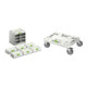 Set Festool Systainer³ Rack SYS3-RK/6 M 337-Set + Rollbrett SYS-RB-1