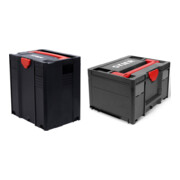 Set STIER Systainer V T-LOC Black Edition +  Systainer³ III Black Edition