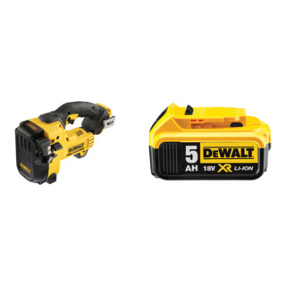 Set DeWalt Gewindestangenschneider 18 V / Basisv. - DCS350NT-XJ + Ersatz-Akku DCB184-XJ