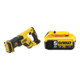 Set DeWalt Säbelsägen 18V / Basisversion DCS367NT-XJ + Ersatz-Akku DCB184-XJ-1