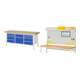 Set Rau Établi modèle 8575, I 2000 × P 700 × H 840 mm + Ensemble complet de structure système 02-1