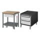 Set STIER Werkbank Premium mit abs. Fahrgestell und 1 Schublade BxTxH...