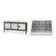 Set STIER Werkbank mit 7 Schubladen und 1 Tür BxTxH 2000x600x960 mm RAL 7016...