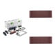 Set Festool Bandschleifer BS 75 E-Set + Schleifband L533X 75-P120 & P60 Rubin 2
