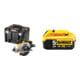Set DeWalt 18V XR Akku-Handkreissägen, 55mm (bürstenlos) - Basisversion DCS565NT-XJ + Ersatz-Akku DCB184-XJ-1