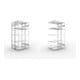 Set S3 CLIP 230 DGR 2000 x 1000 x 400 vzk + S3 CLIP 230 Doppel-Anbauregal