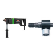 Set EIBENSTOCK Diamant-Trocken-Kernbohrmasch. EHD 1801 + Staubabsaugung