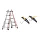 Set Hymer Teleskopleiter + Leiterhalterset für Dachträger
