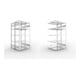 Set S3 CLIP 230 DGR 2000 x 1000 x 500 vzk + S3 CLIP 230 Doppel-Anbauregal