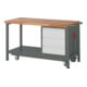 Set STIER Werkbank Premium mit abs. Fahrgestell und 3 Schubladen BxTxH...