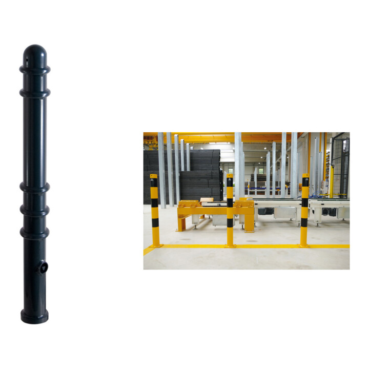 Set Schake Stilpoller Typ 480FB, herausnehmbar + Dreikantschl ssel M 12, Standard + Grauguss-Univ.-Schl ssel z.Absperrpf. m.Feuerw.-V. + Schake Abdeckkappe Art.Nr.470.20 ohne Verschlu s + Schake Abdeckkappe Art.Nr.470.21 + Federverschlu s