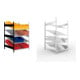 Set Schrägebodenregal Clip S3 80 AR 2000 x 1300 x 1228 vzk + Schrägebodenregal Clip S3 80 GR 2000 x 1300 x 1228 vzk