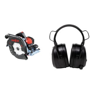 Set Mafell Handkreissägen K 85 + STIER Kapselgehörschutz SGR-40 FM Radio Bluetooth 800 mAh