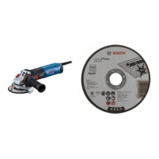 Set Bosch GWS 17-125 S (C) PRO INOX + Metal TS,125x1x22.23mm Carbide Multiwheel