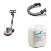 Set Kärcher: Einscheibenmaschine BDS 43/150 C Classic +RM 748 + Zusatzgewicht