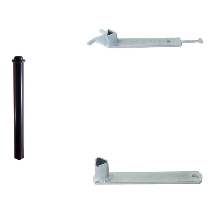 Set Schake Stilpoller Typ 481FB, herausnehmbar + Dreikantverschluß, Ø 82mm...