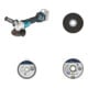 Set Makita Winkelschleifer DGA517Z 18V +  Bosch 3 X-LOCK Trennscheiben