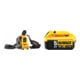 Set DeWalt Akku-Universalabsaugung + Ersatz-Akku DCB184-XJ-1