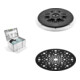 Set Festool Schleifmittel-Systainer Granat D150 + Protection Pad + Schleifteller-1