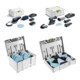 Set Festool Akku-Exzenterschleifer ETSC 2 150 4,0 I-Plus + Akku-Deltaschleifer DTSC 400 3,0 + Schleifmittel-SystainerD150 Granat + SYS-STF DELTA Set Granat-1