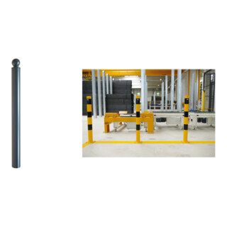 Set Schake Stilpoller Typ 484PB, ortsfest, Ø 82mm + Kugelkopf, beschichtet,...