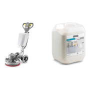 Set Kärcher: Einscheibenmaschine BDS 43/Orbital C Spray + RM 748 Spray Cleaner 10l