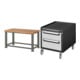 Set STIER Schwerlastwerkbank 2500 kg Premium BxTxH 1500x900x850 mm +...