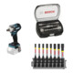 Set Makita Schlagschrauber 18V 1/2" 330 Nm +Bosch Bit- & Stecknuss-Set 14-tlg.-1