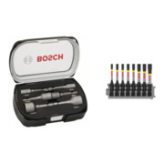 Set Makita Schlagschrauber 18V 1/2" 330 Nm +Bosch Bit- & Stecknuss-Set 14-tlg.