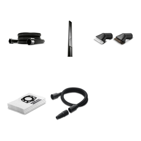 Set Kärcher: WD 3 S V-17/4/20 Nass-/Trockensauger +Zubehör für Haush. & Werkst.