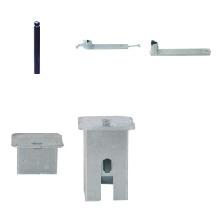 Set Schake Absperrpfosten Typ 493F + Dreikantschlssel M 12 + Grauguss-Univ.-Schlssel + Schake Abdeckkappe Art.Nr.470.20 + Schake Abdeckkappe Art.Nr.470.21