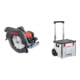 Set Mafell Akku-Handkreissäge K 105-18 PURE + Transportkoffer Trolley L-BOXX Contractor C476-TB-K 105