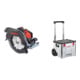 Set Mafell Akku-Handkreissäge K 105-18 PURE + Mafell Transportkoffer Trolley L-BOXX Contractor C476-TB-K 105