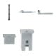Set Schake Stilpoller Typ 496FB + Dreikantschlssel M 12 + Grauguss-Univ.-Schlssel + Schake Abdeckkappe Art.Nr.470.20 + Schake Abdeckkappe Art.Nr.470.21