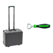 Set Stahlwille Mobiler Werkzeugkoffer 260 x 515 x 445 mm + Flaschenöffner Kapselheber 160 mm