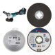 Set Makita Winkelschleifer DGA513RTJ 18V +  Bosch 3 X-LOCK Trennscheiben 125 mm-1