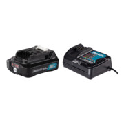 Set Makita: Ladegerät DC10SB 12V + Akku BL1021B 2,0Ah Li-Ion 197396-9