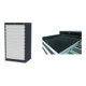Set STIER Schubladenschrank mit 11 Schubladen BxTxH 700x575x1220 mm +...