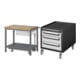 Set STIER Werkbank Premium mit abs. Fahrgestell und 1 Schublade BxTxH...