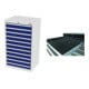 Set STIER Schubladenschrank mit 11 Schubladen BxTxH 700x575x1220 mm...
