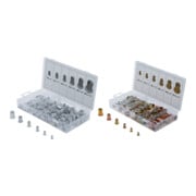Set BGS Nietmuttern -  150-tlg. Aluminium- & 150-tlg. verzinkter Stahl