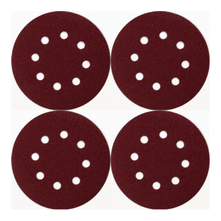 Set Makita: Schleifpapier Klett  125 mm K80–K240 gemischt für Exzenterschleifer