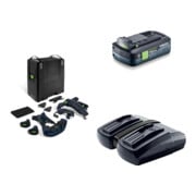 Set Festool Exoskelett EXO 18-Basic ExoActive + Tabless Akkupack BP 18 TBX 4 C-ASI + Schnellladegerät TCL 6 DUO