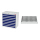 Set STIER Schubladenschrank mit 8 Schubladen BxTxH 900x575x920 mm...