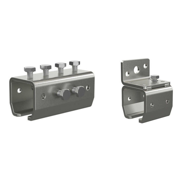 Set MEA Verbindungsmuffe Nr. 2 + MEA Wandbefestigung Nr.2