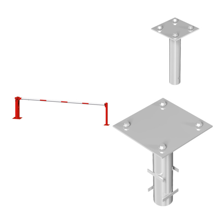 Set Schake Wäschetrockengerüst 48mm, Querstange 2,50m, 5 Haken + Schake Aufpreis für Mehrhaken