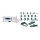 Set STIER Multiwandaufbau BxH 1500x650 mm 1 Lochwand 1 Fachboden 1...