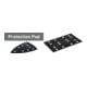Set Protection Pad PP-STF DELTA/9/2 + Protection Pad PP-STF 80x133 /2-1