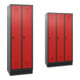 Set Stier STIER Garderobenschrank 1800 x 610 x 500mm 2 Abteile...